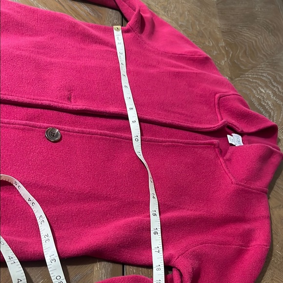 J Crew Factory Raspberry Sweater Blazer - Picture 3 of 7